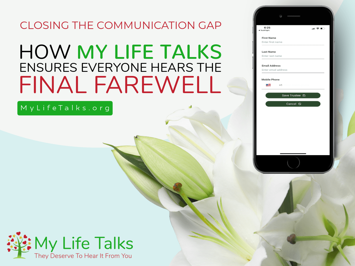 How My Life Talks Ensures Everyone Hears the Final Farewell